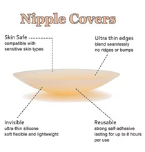 Load image into Gallery viewer, Sil Nip Cover Pair