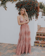 Load image into Gallery viewer, Banff Mesh Maxi - Pink Canary- Blush Gown