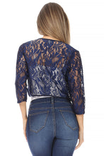 Load image into Gallery viewer, Lace Bolero
