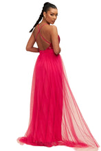 Load image into Gallery viewer, Cannes Mesh Maxi - Pink Canary