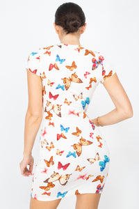 Butterfly Vibes - Pink Canary