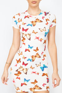 Butterfly Vibes - Pink Canary