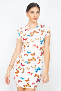 Butterfly Vibes - Pink Canary