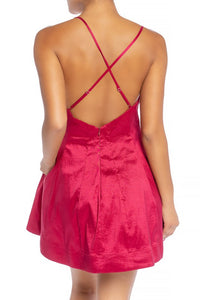 Ophelia Dress - Pink Canary