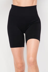 Premium Biker Short - Pink Canary