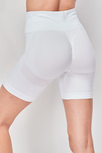 Premium Biker Short - Pink Canary