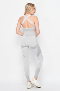 Bastina Crop Top - Pink Canary