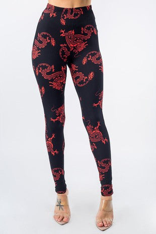 Kalina Tights - Pink Canary