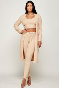 STC Crop Top - Pink Canary