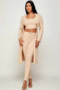 STC Crop Top - Pink Canary