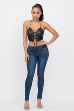 Load image into Gallery viewer, Mona Crop Top - Pink Canary