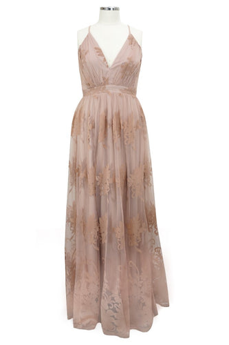 Banff Mesh Maxi Curvy - Pink Canary