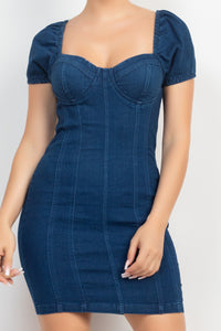 Alta Denim Mini - Pink Canary