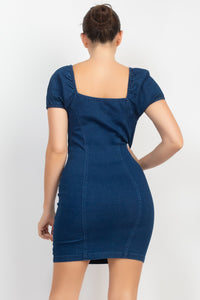 Alta Denim Mini - Pink Canary