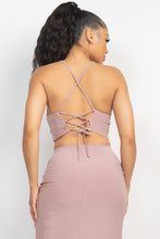 Load image into Gallery viewer, Barranquilla Crop Top - Pink Canary