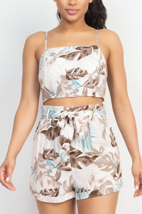 Cartagena Short - Pink Canary