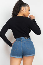 Load image into Gallery viewer, Williamsburg Crop Sweater - Pink Canary