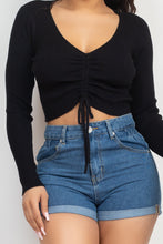 Load image into Gallery viewer, Williamsburg Crop Sweater - Pink Canary