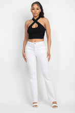 Load image into Gallery viewer, Missy Halter Sweater - Pink Canary