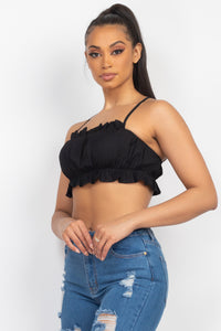 Mystique Crop Top - Pink Canary
