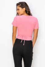 Load image into Gallery viewer, ZORA CROP TOP - Pink Canary