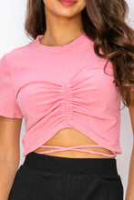 Load image into Gallery viewer, ZORA CROP TOP - Pink Canary