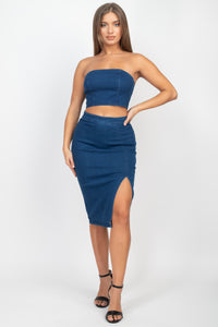Orana Crop Top - Pink Canary