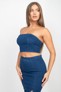 Orana Crop Top - Pink Canary