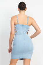 Load image into Gallery viewer, Kora Denim Mini - Pink Canary