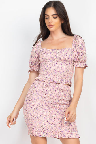 Normani Skirt - Pink Canary