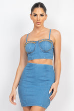 Load image into Gallery viewer, Summers Crop Top - Pink Canary