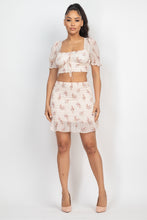 Load image into Gallery viewer, Katrina Crop Top - Pink Canary
