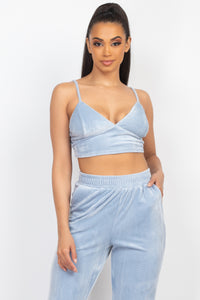 Bonbon Crop Top - Pink Canary
