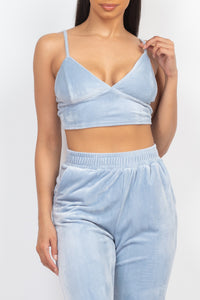 Bonbon Crop Top - Pink Canary