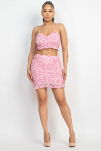 EDEN CROP TOP - Pink Canary