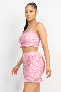 EDEN CROP TOP - Pink Canary