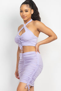 Cali Crop Top - Pink Canary