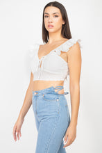 Load image into Gallery viewer, Fernanda Crop Top - Pink Canary