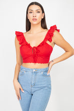 Load image into Gallery viewer, Fernanda Crop Top - Pink Canary