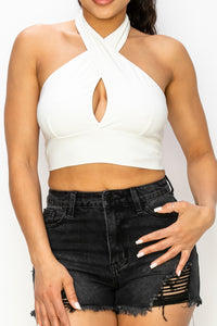 Lexi Halter Top - Pink Canary