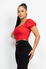 Load image into Gallery viewer, TYRA CROP TOP - Pink Canary
