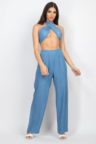 Hot Girl Summer Pant - Pink Canary