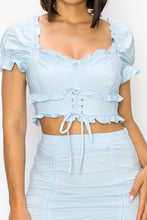 Load image into Gallery viewer, Bogota Crop Top - Pink Canary