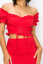 Load image into Gallery viewer, Bogota Crop Top - Pink Canary