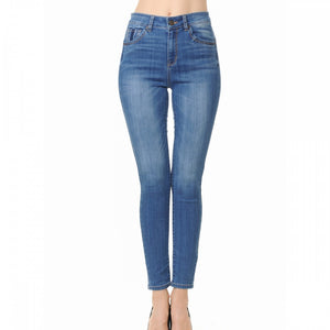 High Waist Skinny - Pink Canary