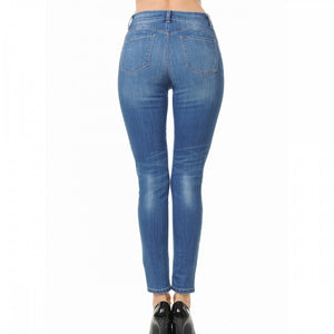 High Waist Skinny - Pink Canary