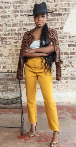Monaco Pant - Pink Canary